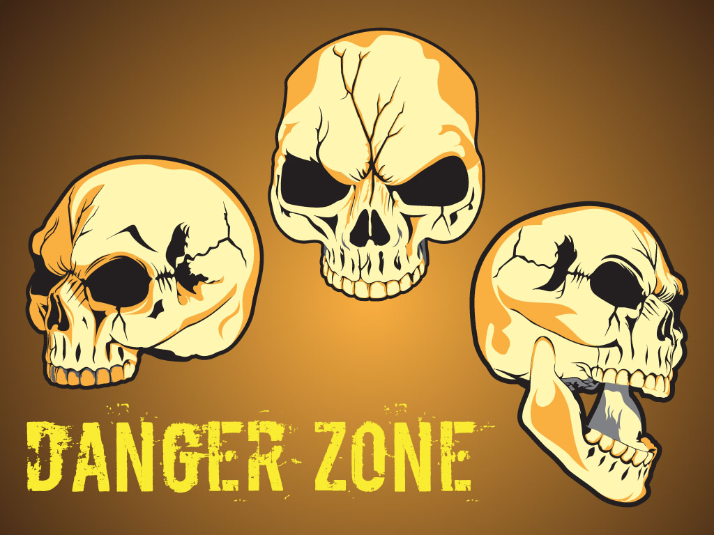 Danger Skull Free Download Wallpapers