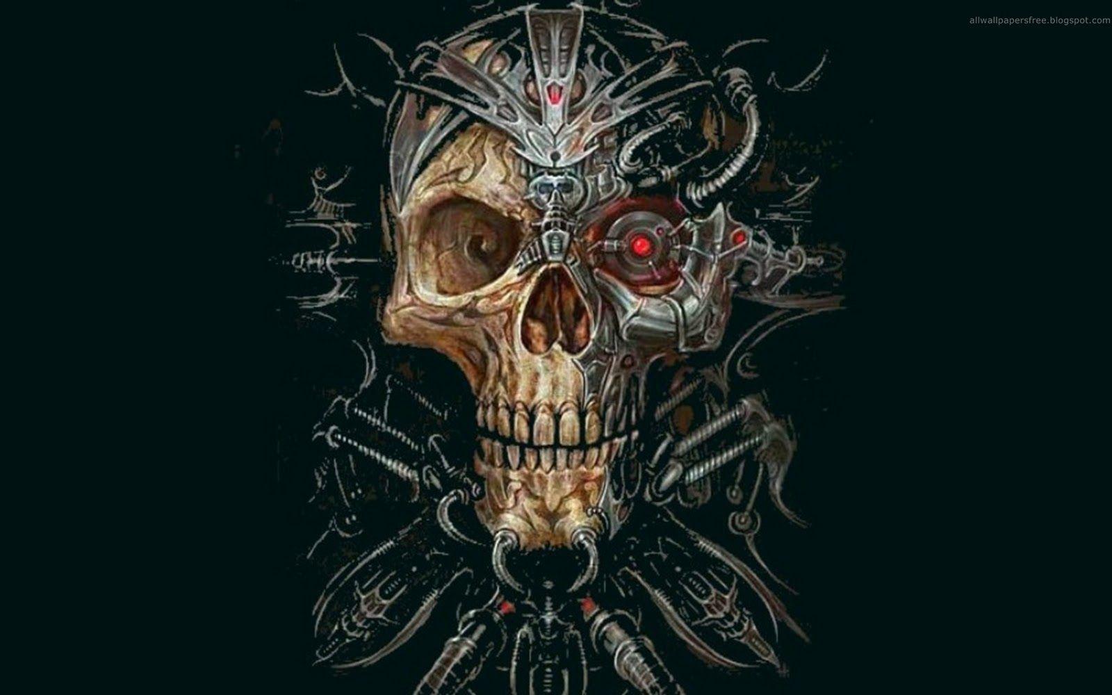 Danger Skull Free Download Wallpapers