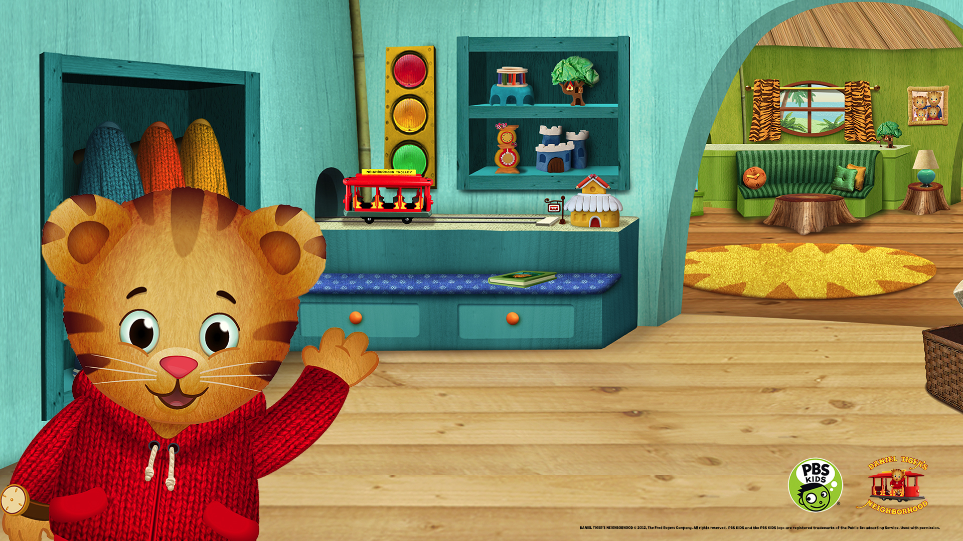 Daniel Tiger Background