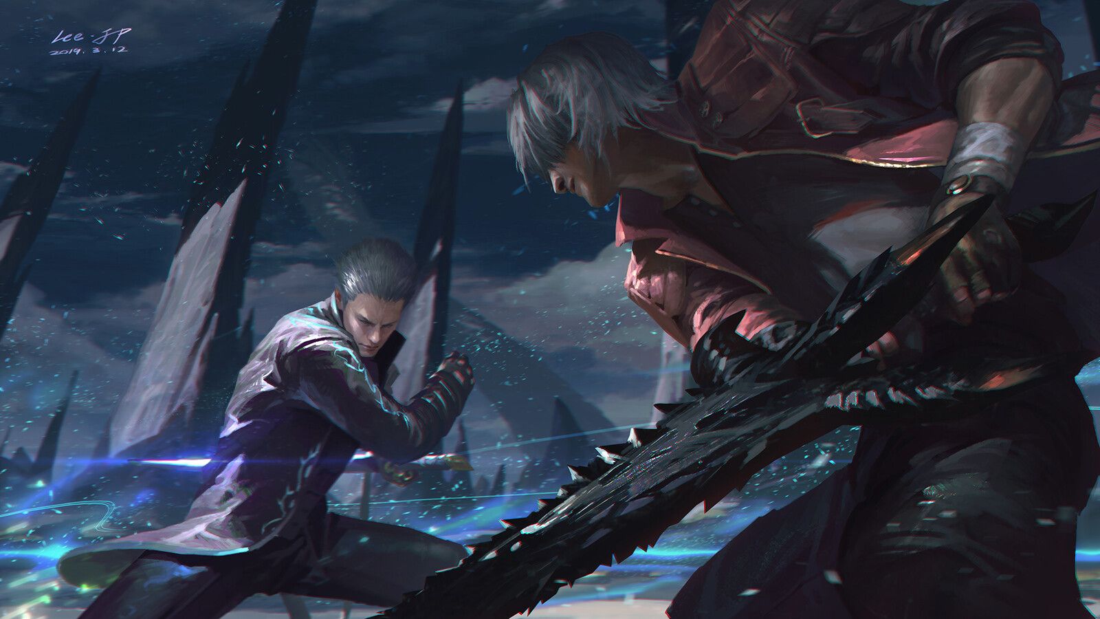 Dante vs Vergil Devil May Cry Wallpapers