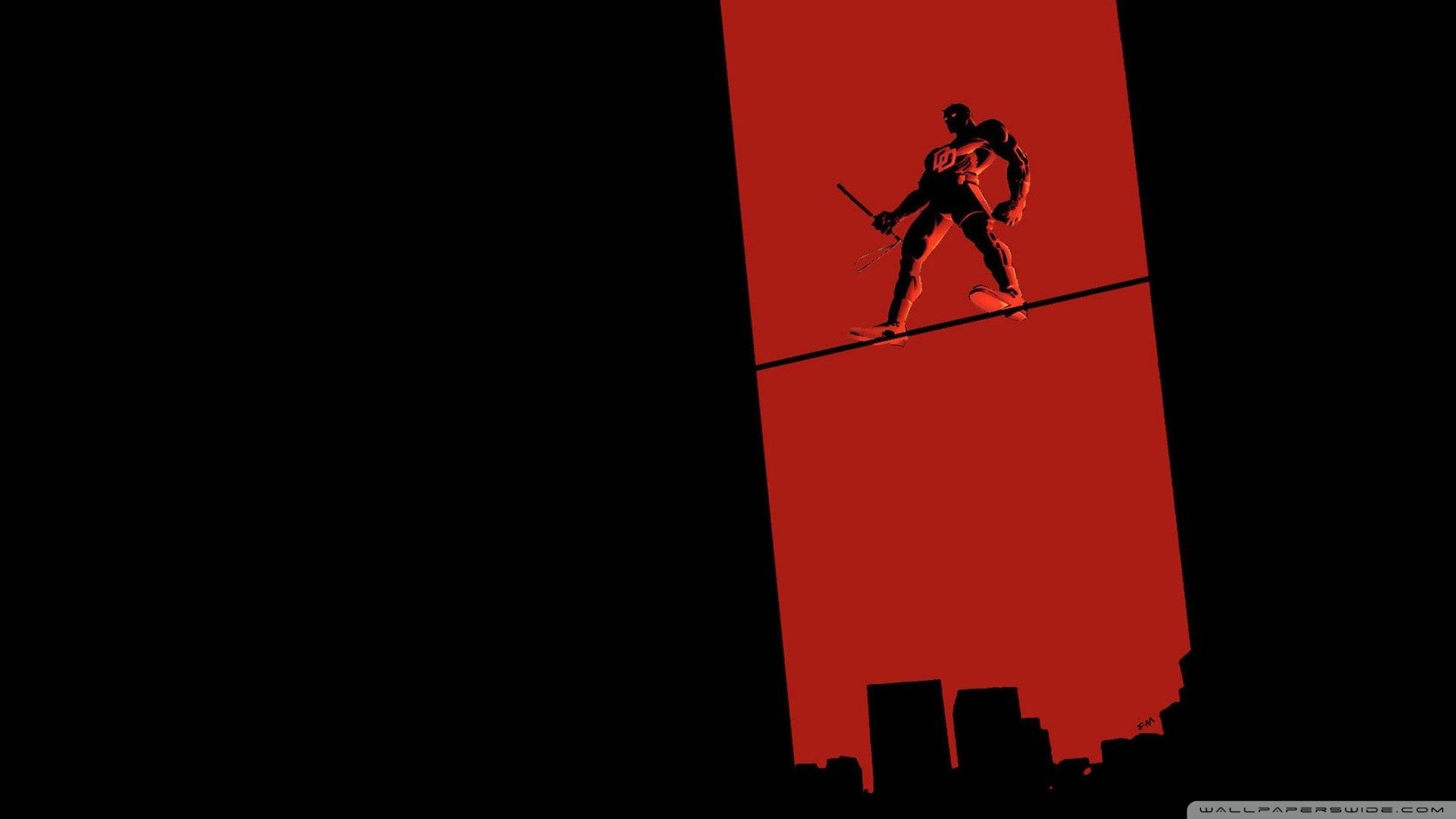 Daredevil Minimalism Poster Wallpapers