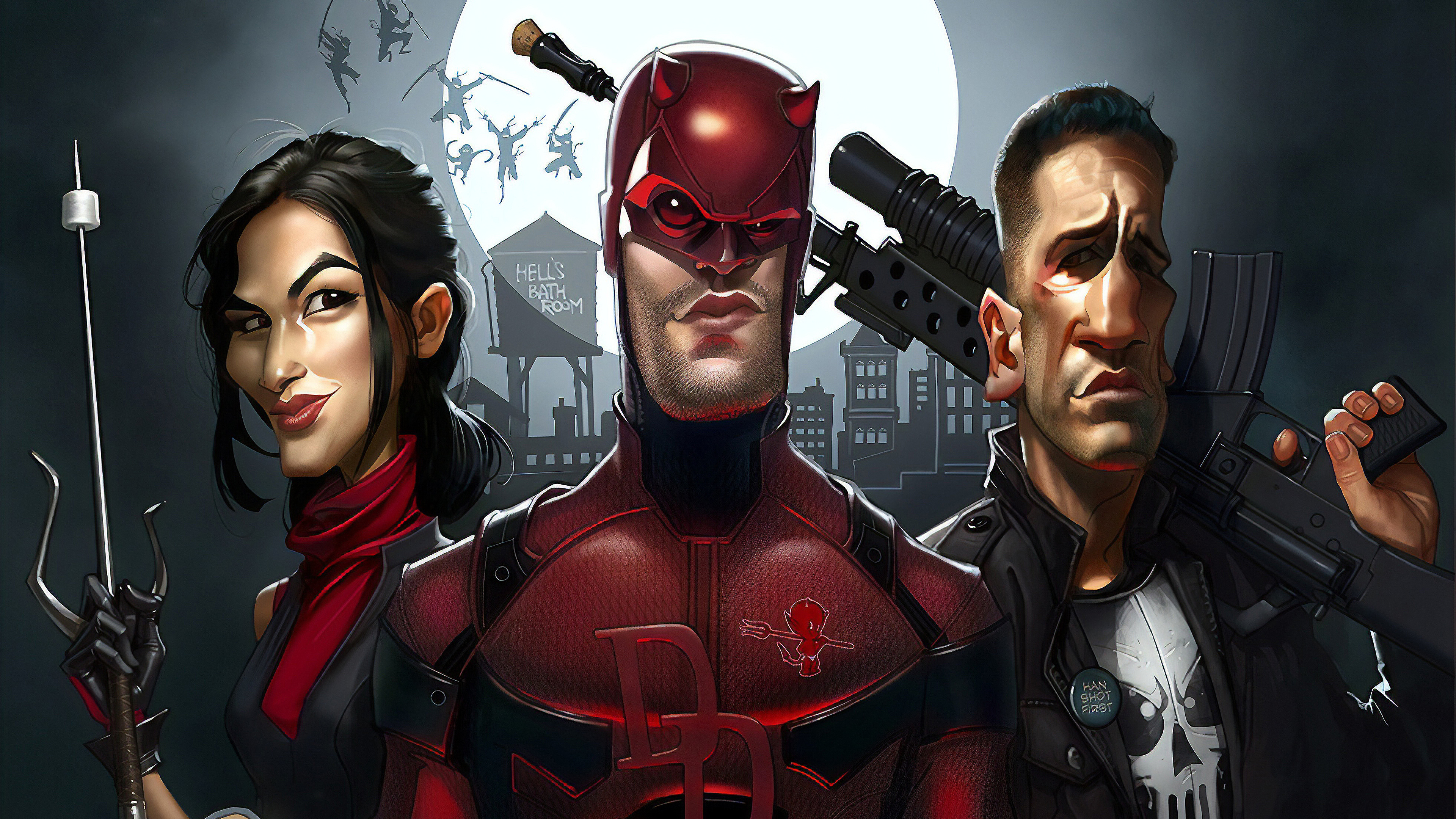 Daredevil X Punisher Marvel Comic Wallpapers