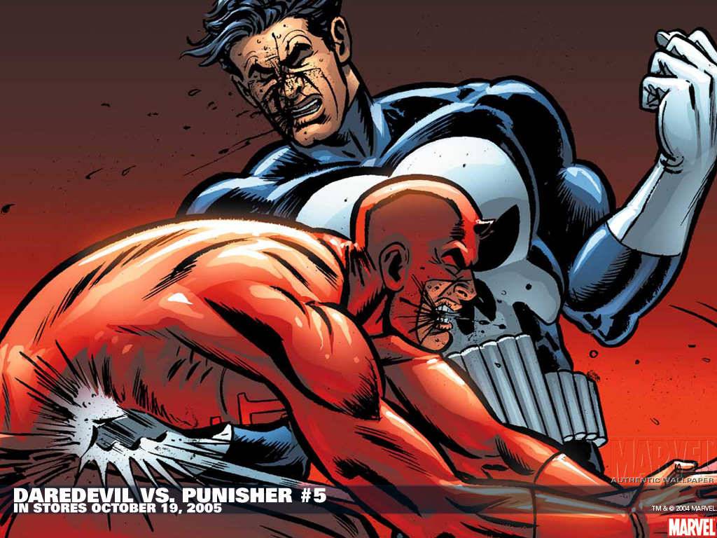 Daredevil X Punisher Marvel Comic Wallpapers