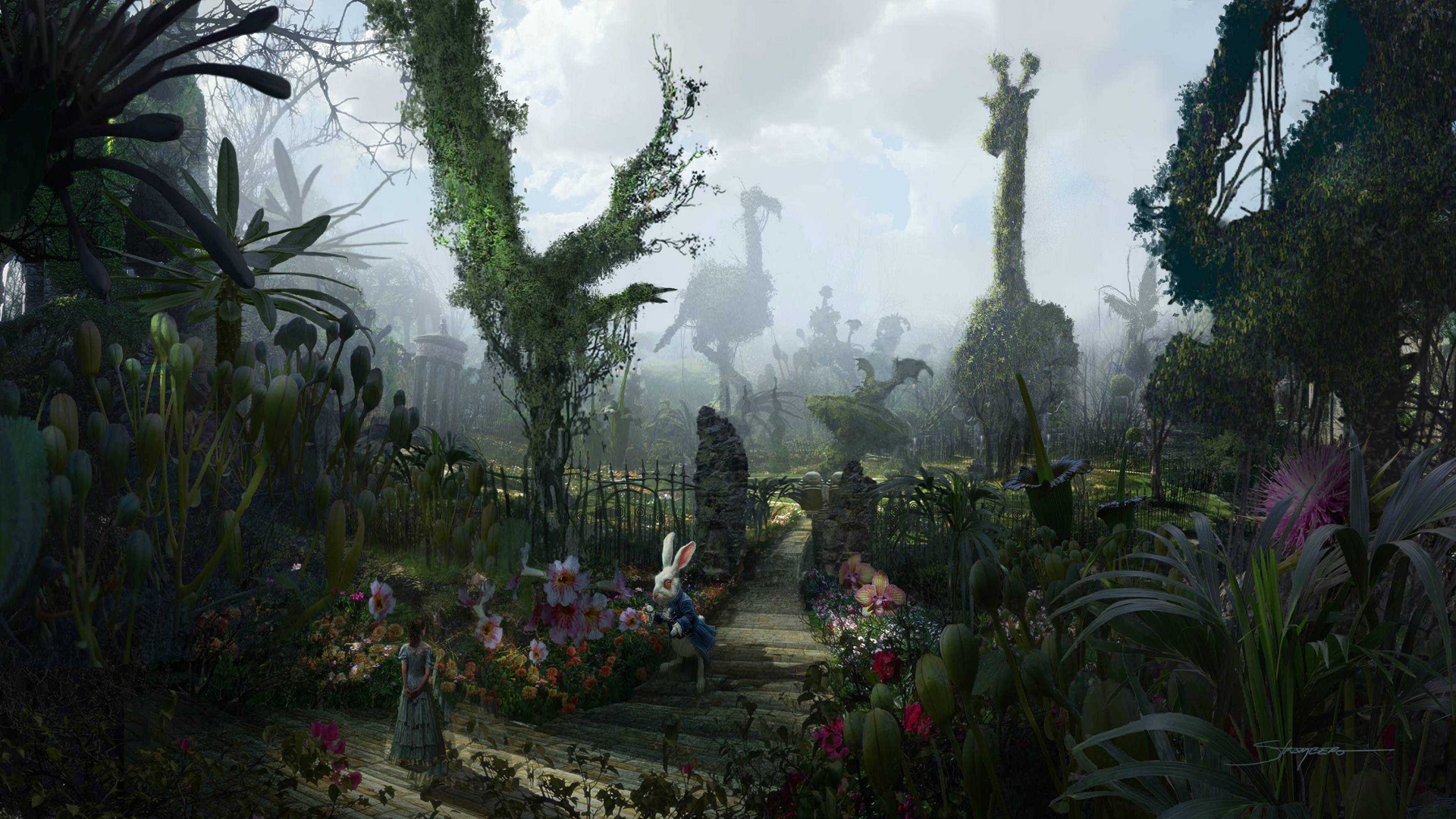 Dark Alice In Wonderland Wallpapers