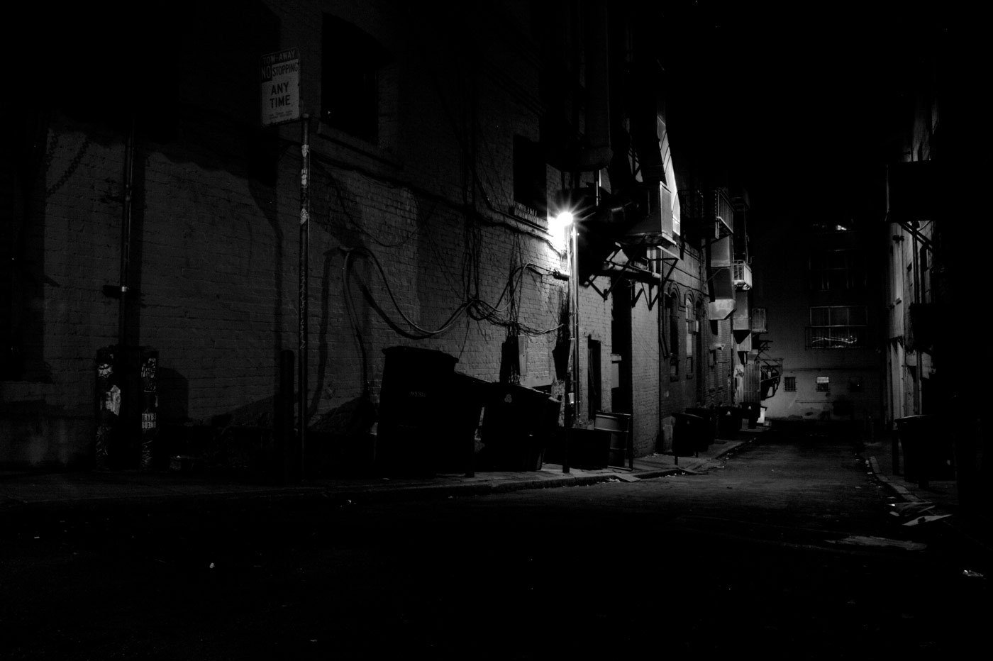 Dark Alley Wallpapers