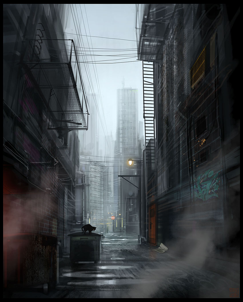 Dark Alley Wallpapers