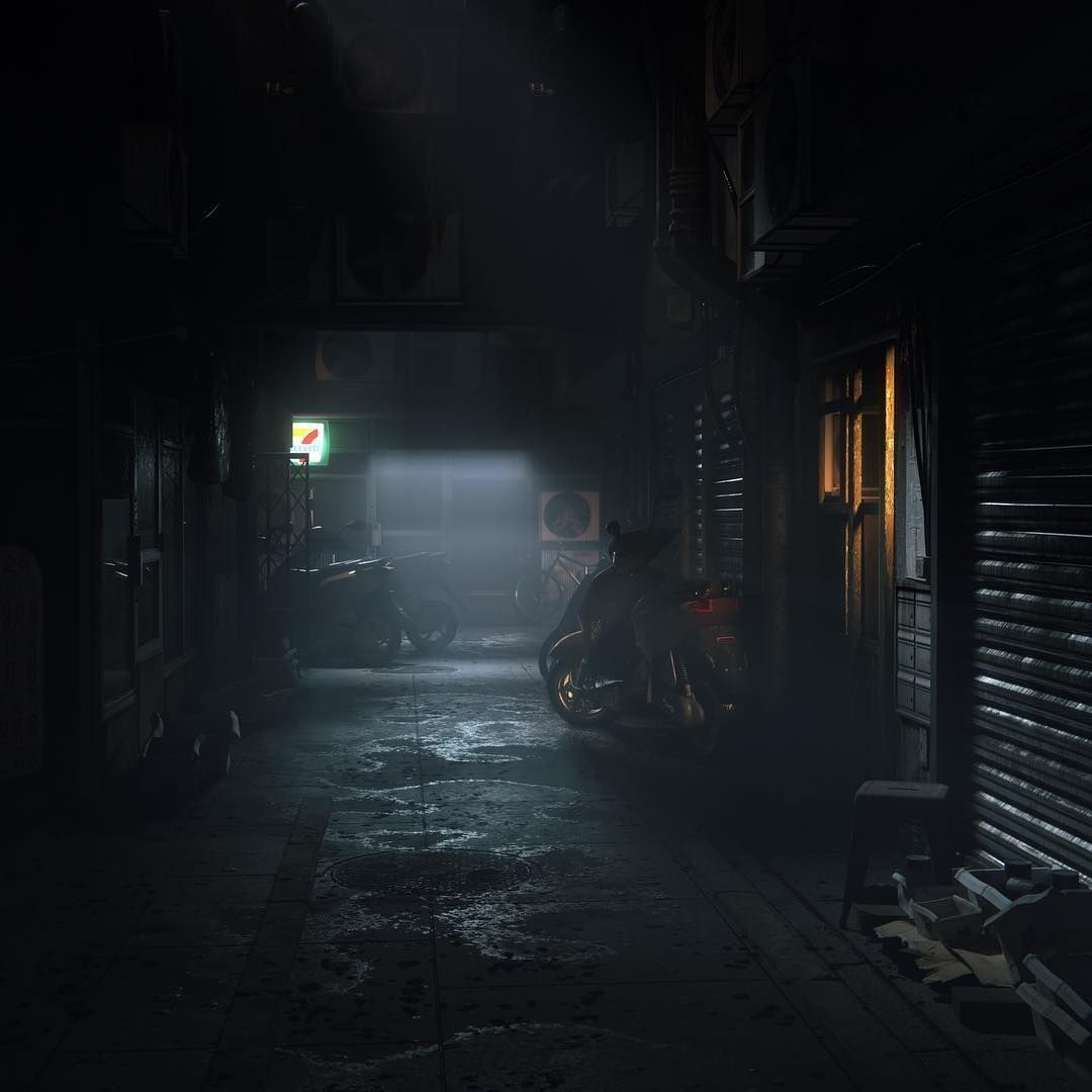 Dark Alley Wallpapers