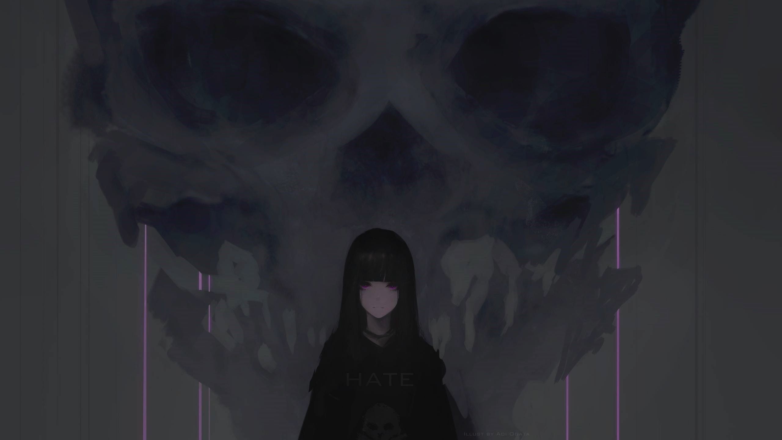 Dark Anime Aesthetic Desktop Wallpapers