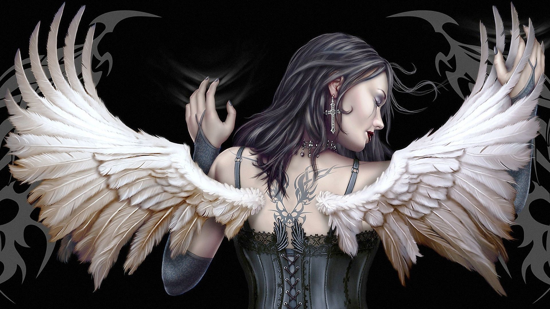 Dark Art Gothic Angel Wallpapers
