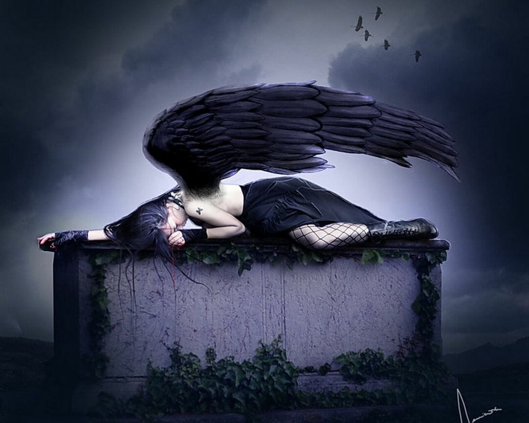 Dark Art Gothic Angel Wallpapers