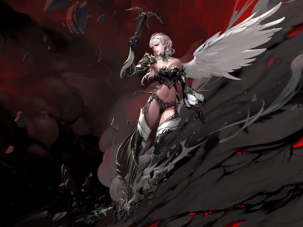 Dark Art Gothic Angel Wallpapers