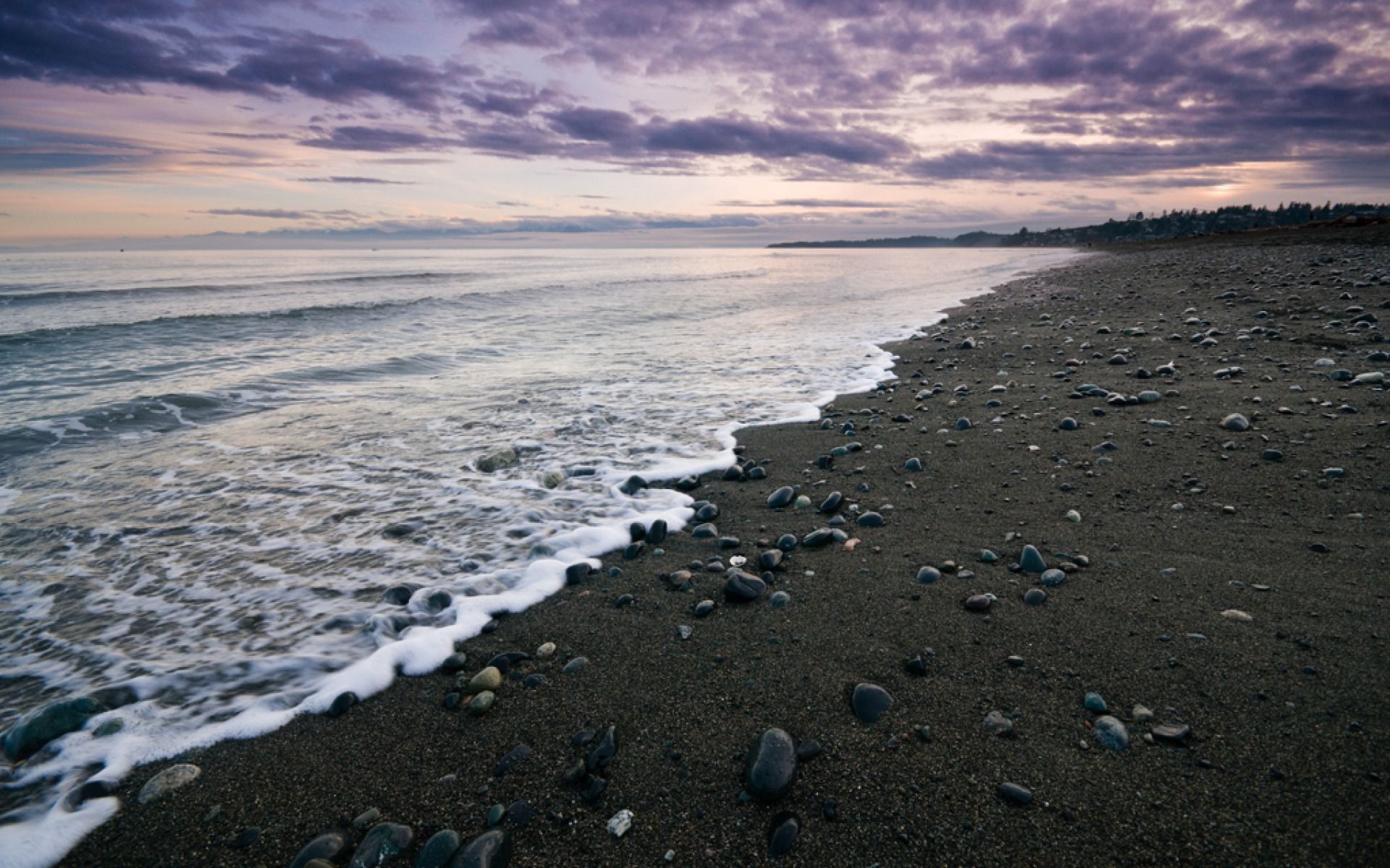 Dark Beach In Space Wallpapers