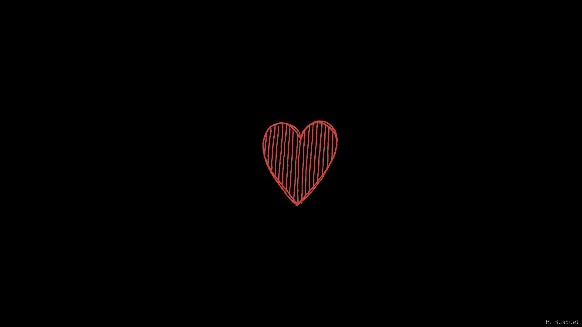 Dark Black Heart Wallpapers