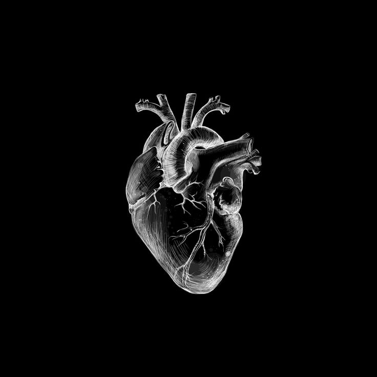 Dark Black Heart Wallpapers