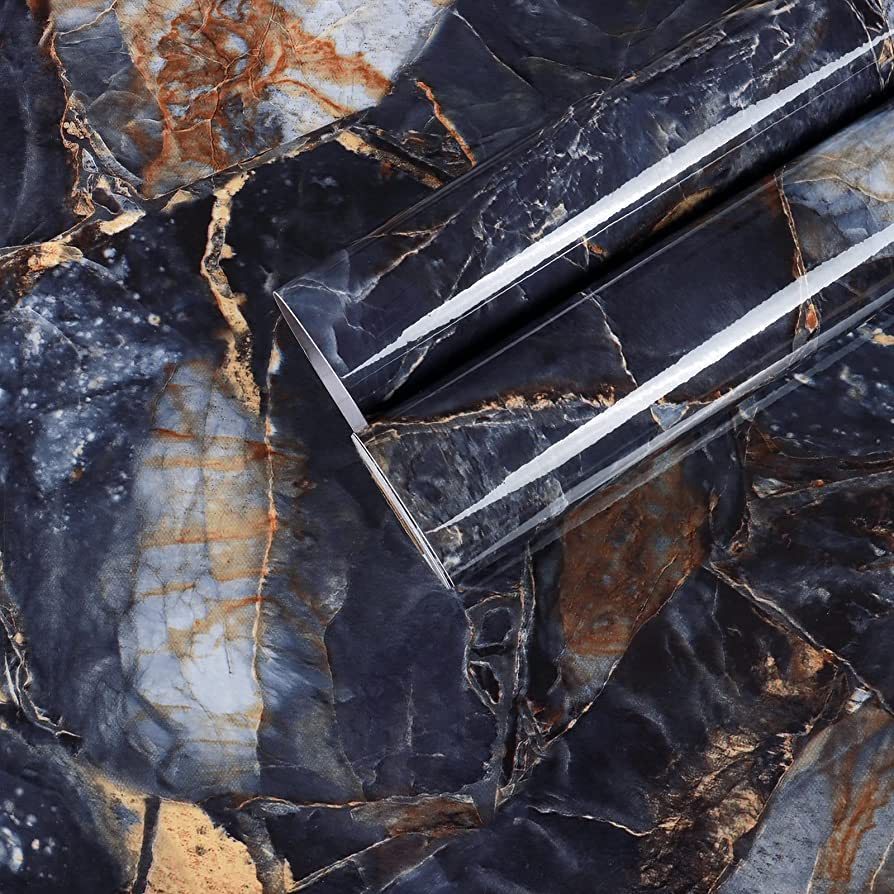 Dark Blue Marble Wallpapers