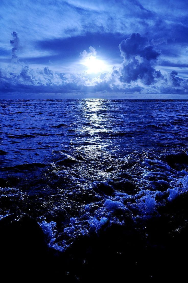 Dark Blue Ocean Wallpapers