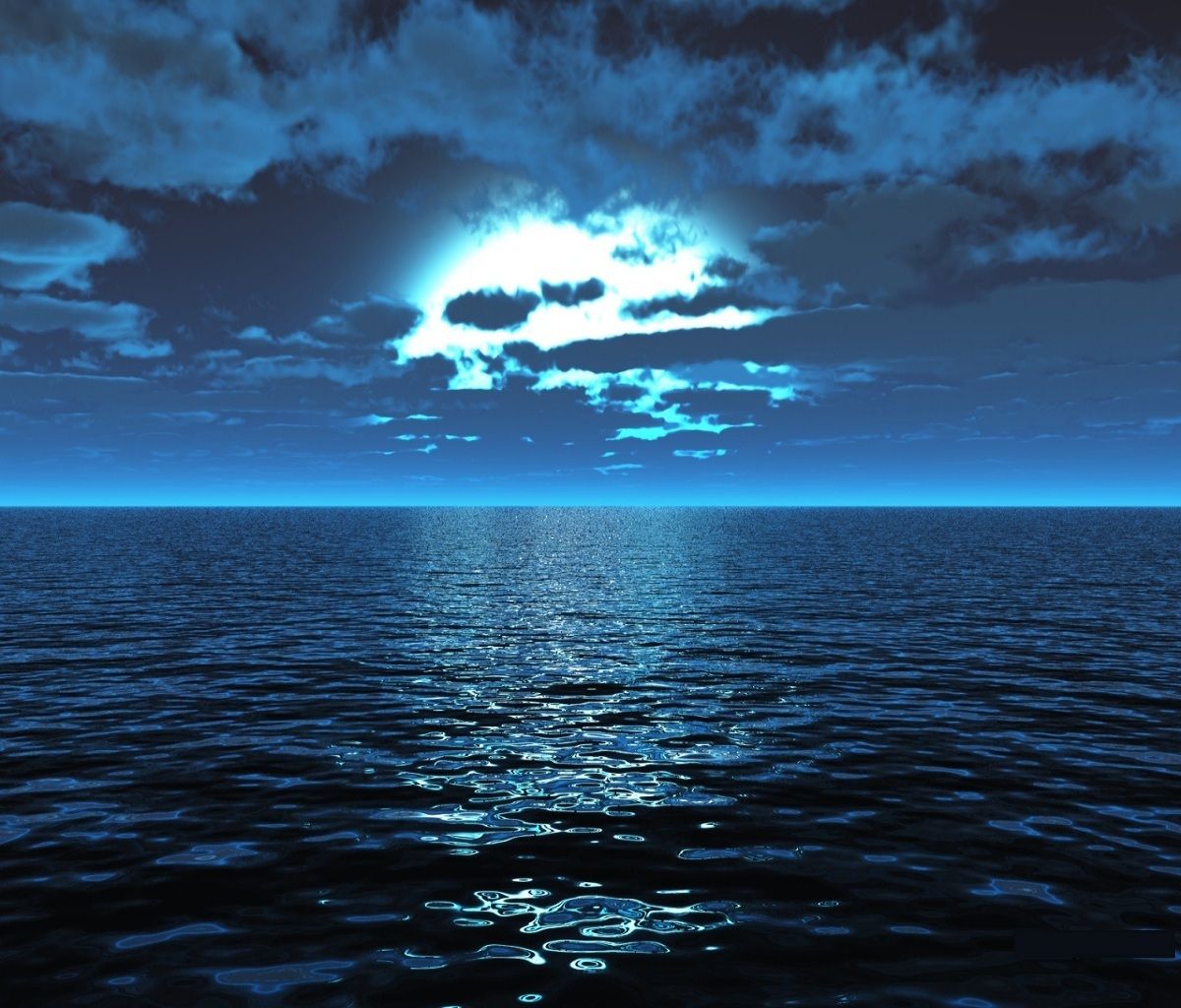 Dark Blue Ocean Wallpapers