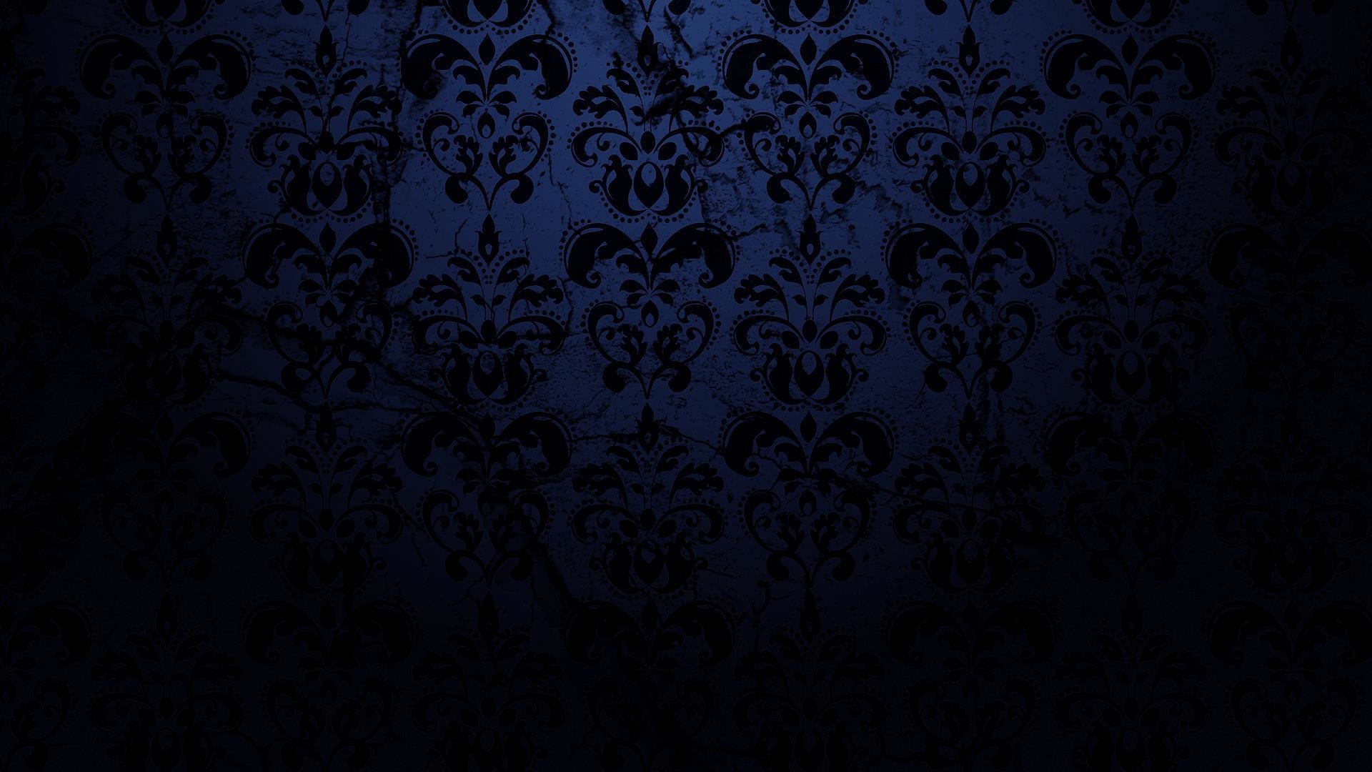 Dark Blue Pattern Wallpapers