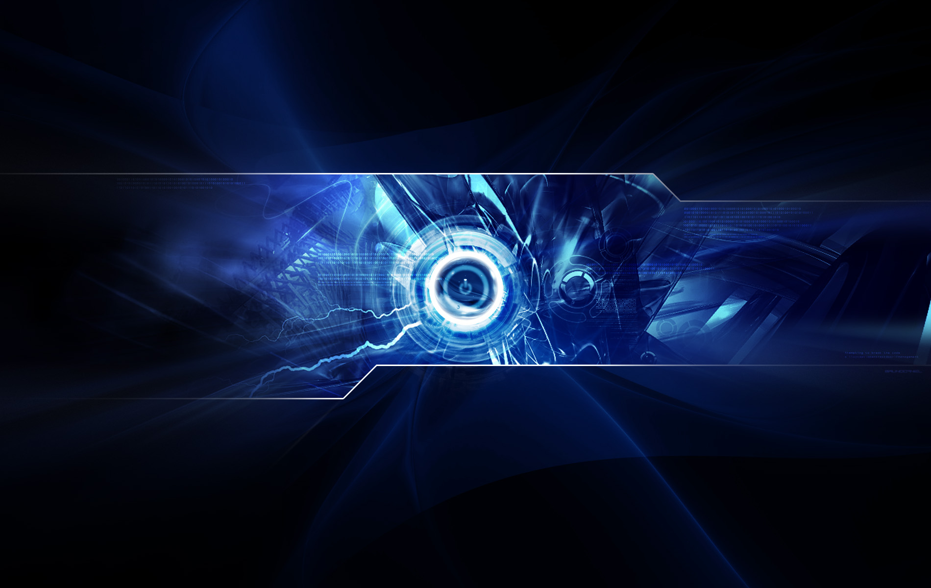 Dark Blue Technology Wallpapers