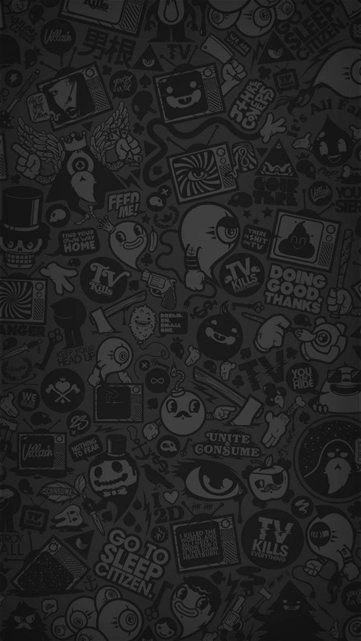 Dark Cartoon Iphone Wallpapers