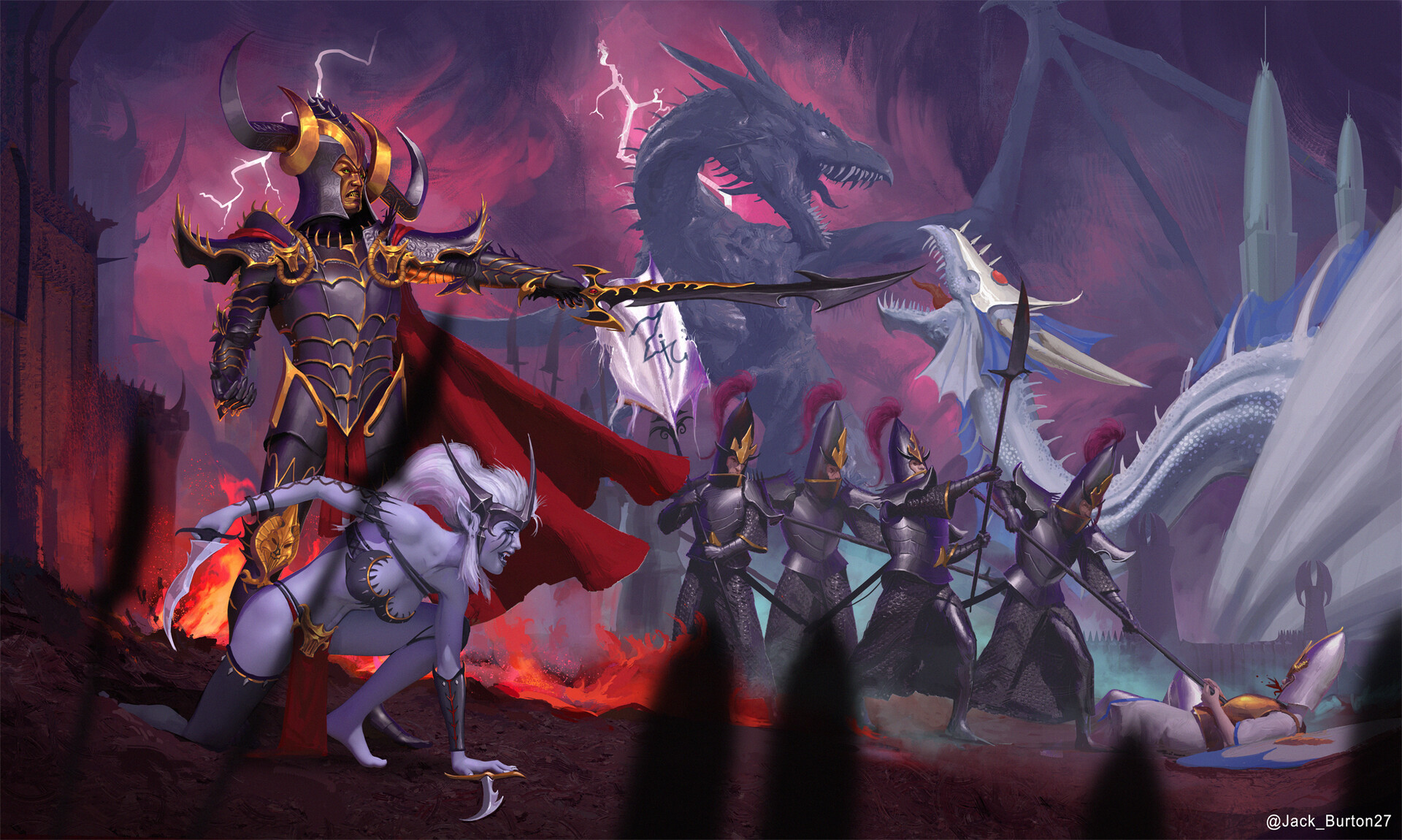 Dark Elves Warhammer
 Wallpapers