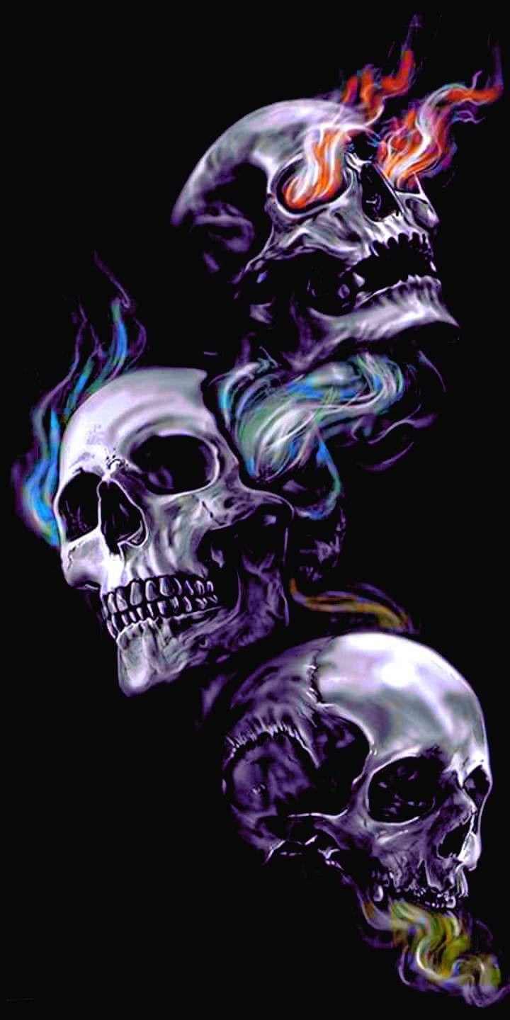 Dark Evil Skull Wallpapers