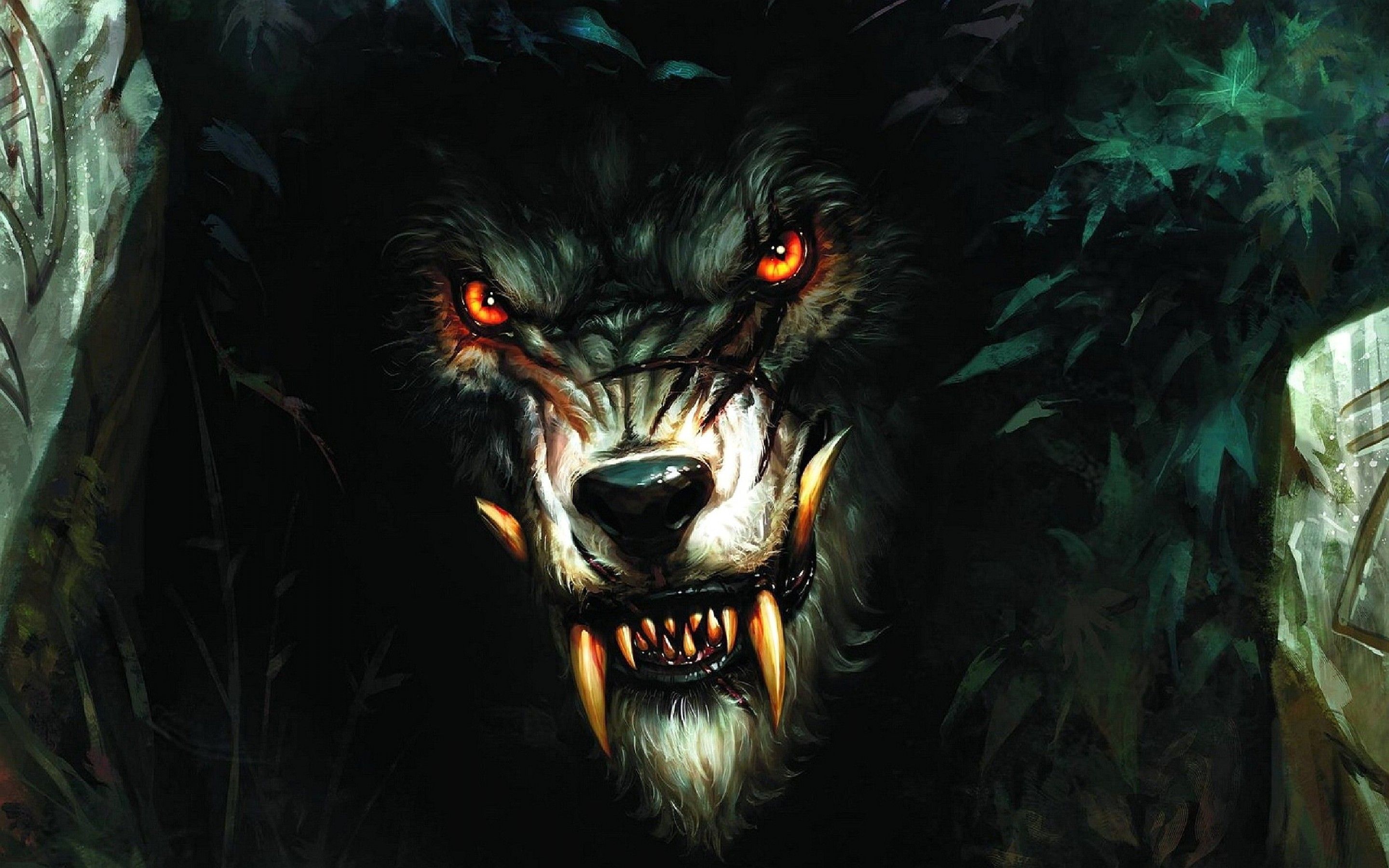 Dark Evil Wolf Wallpapers