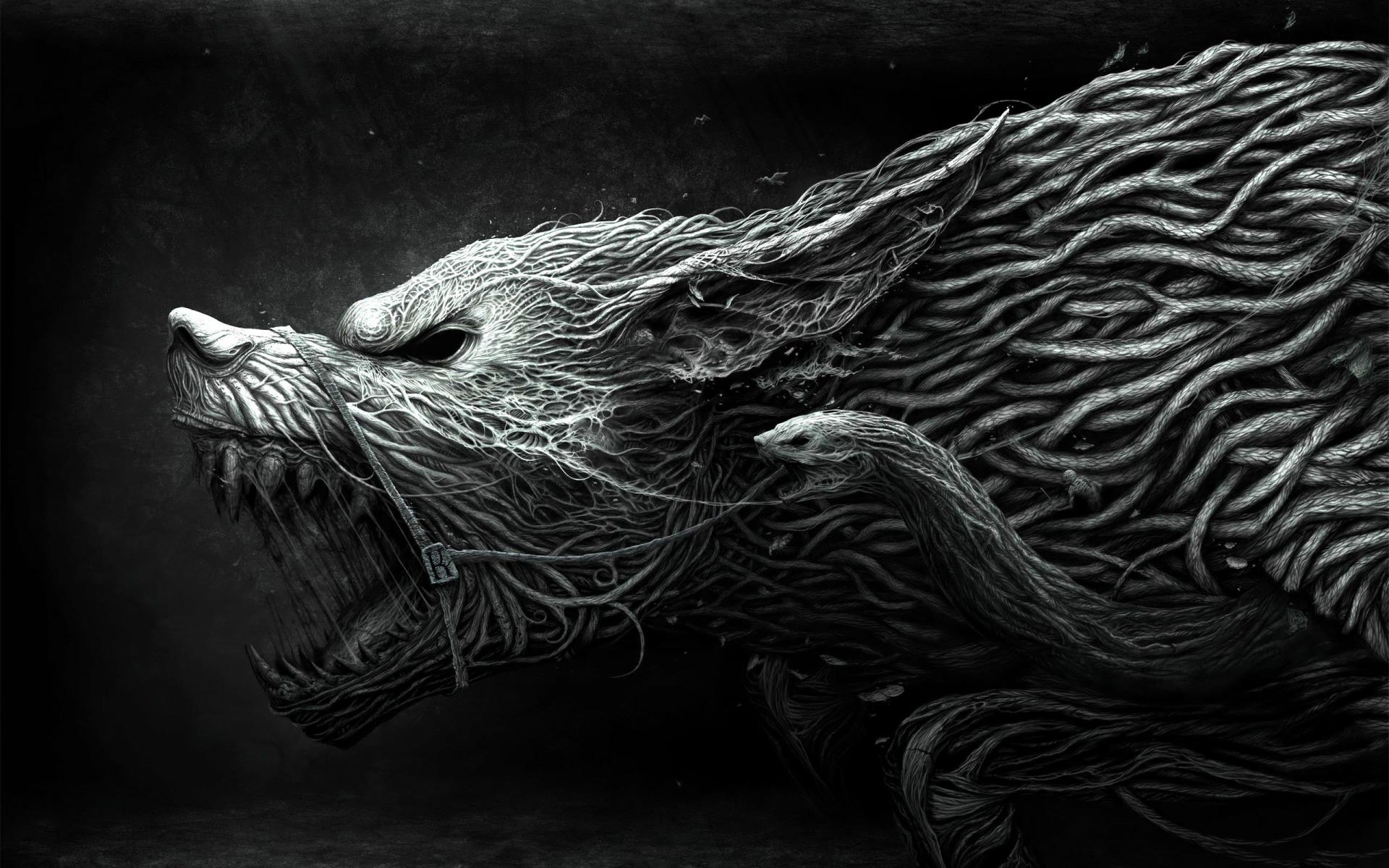 Dark Evil Wolf Wallpapers