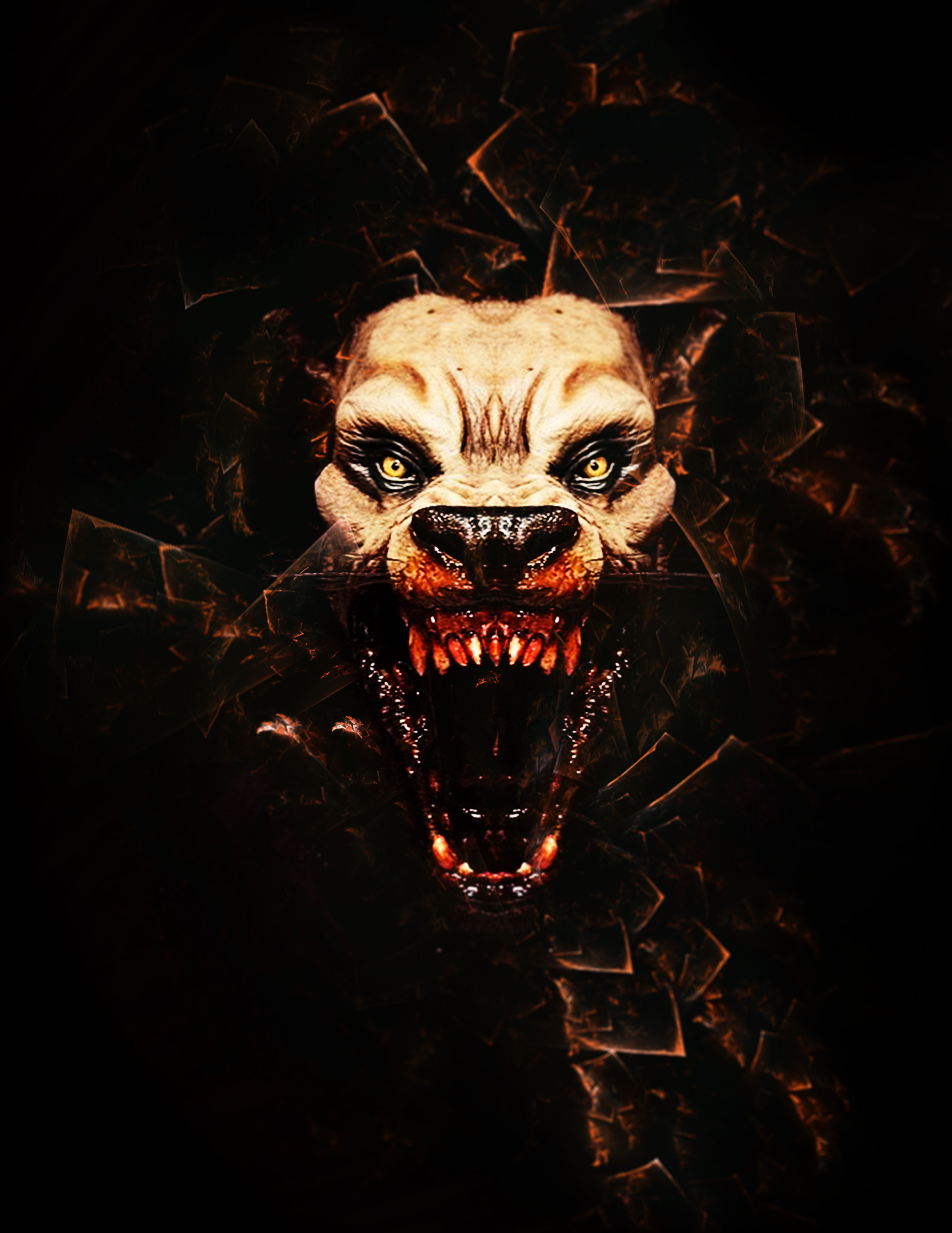 Dark Evil Wolf Wallpapers