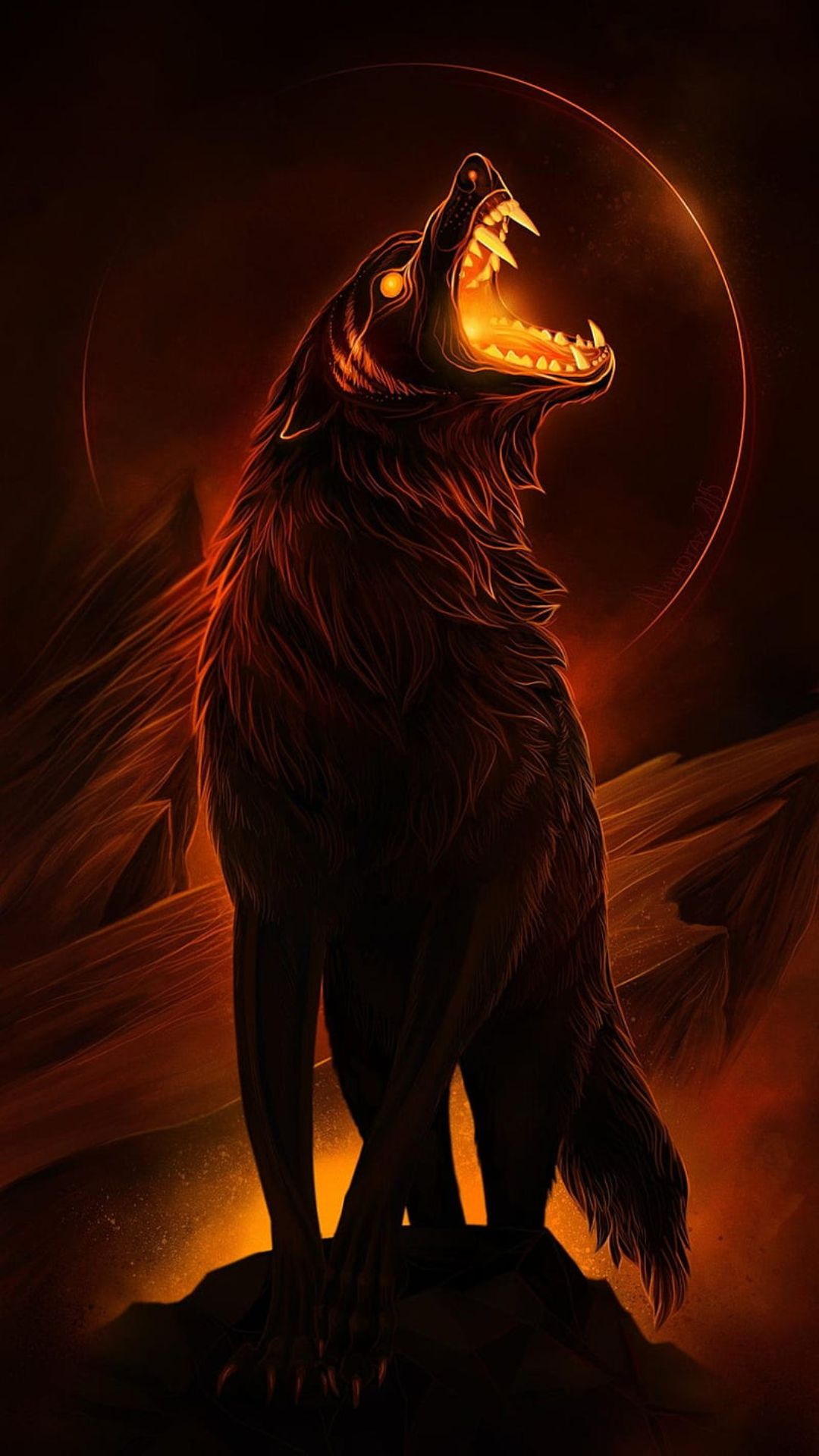 Dark Evil Wolf Wallpapers