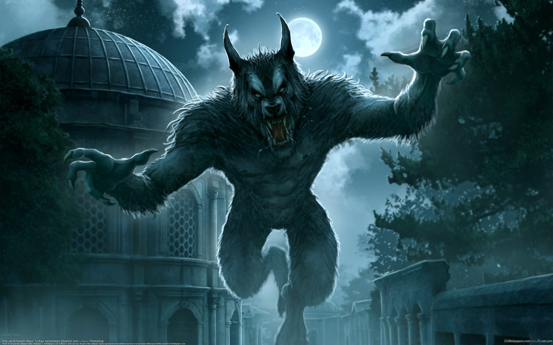 Dark Evil Wolf Wallpapers