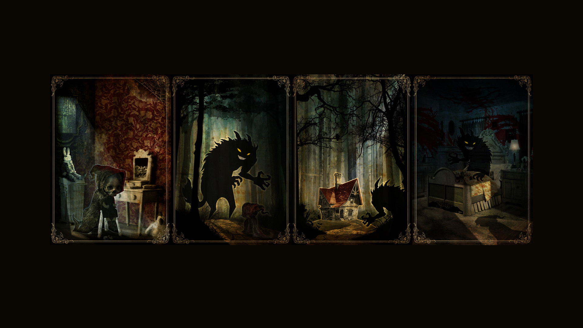 Dark Evil Wolf Wallpapers