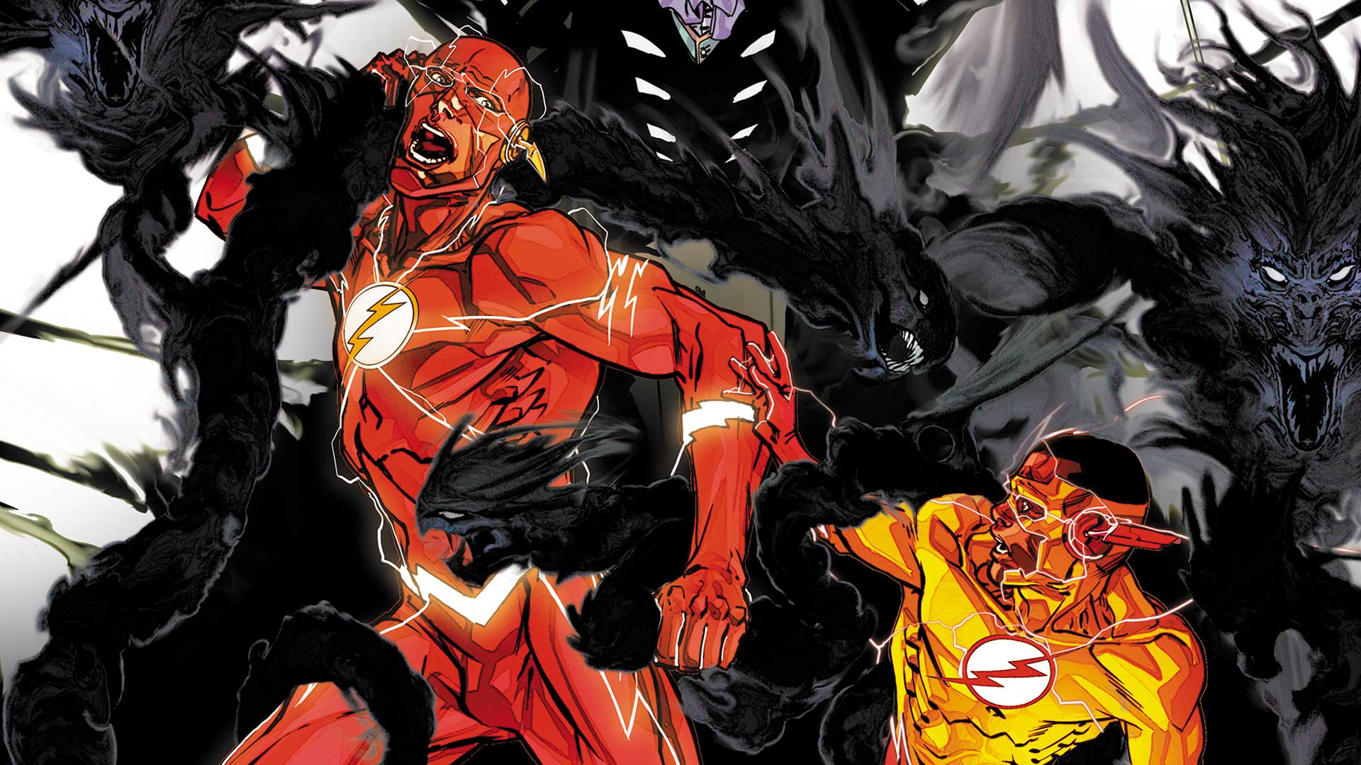 Dark Flash Comic Art Wallpapers