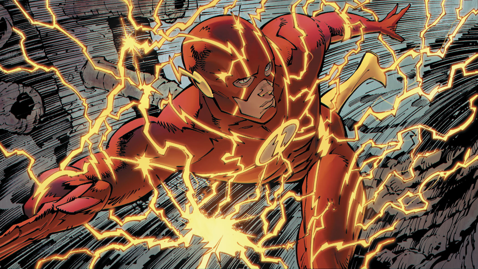 Dark Flash Comic Art Wallpapers