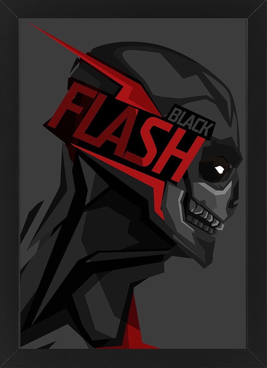 Dark Flash Comic Art Wallpapers