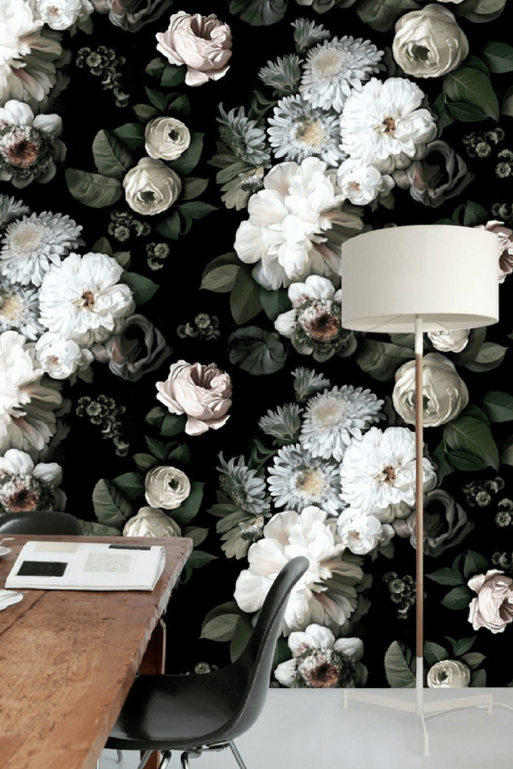 Dark Floral Wallpapers