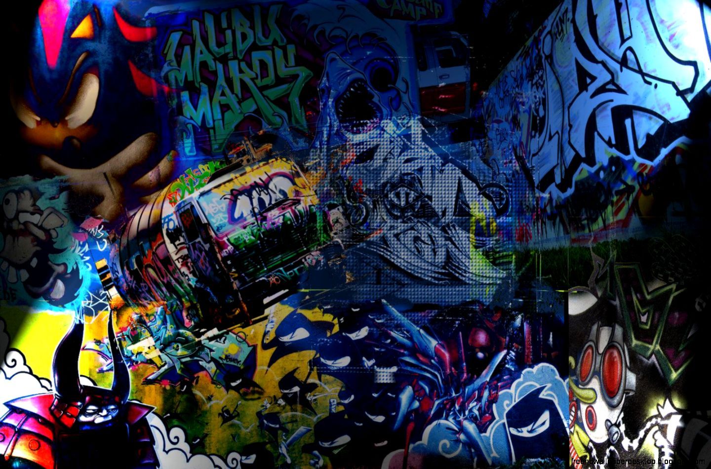 Dark Graffiti Wallpapers