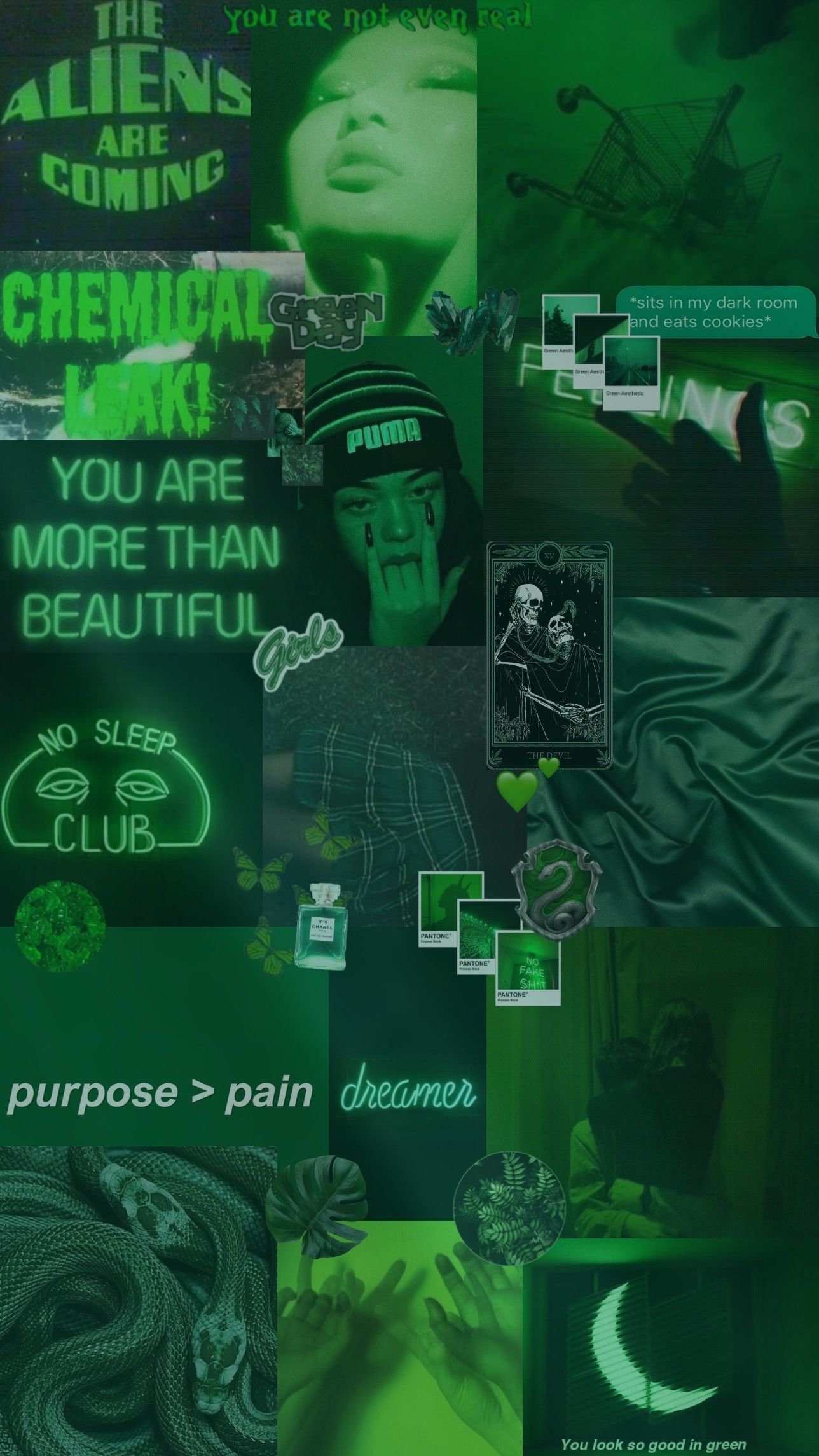 Dark Green Aesthetic Wallpapers