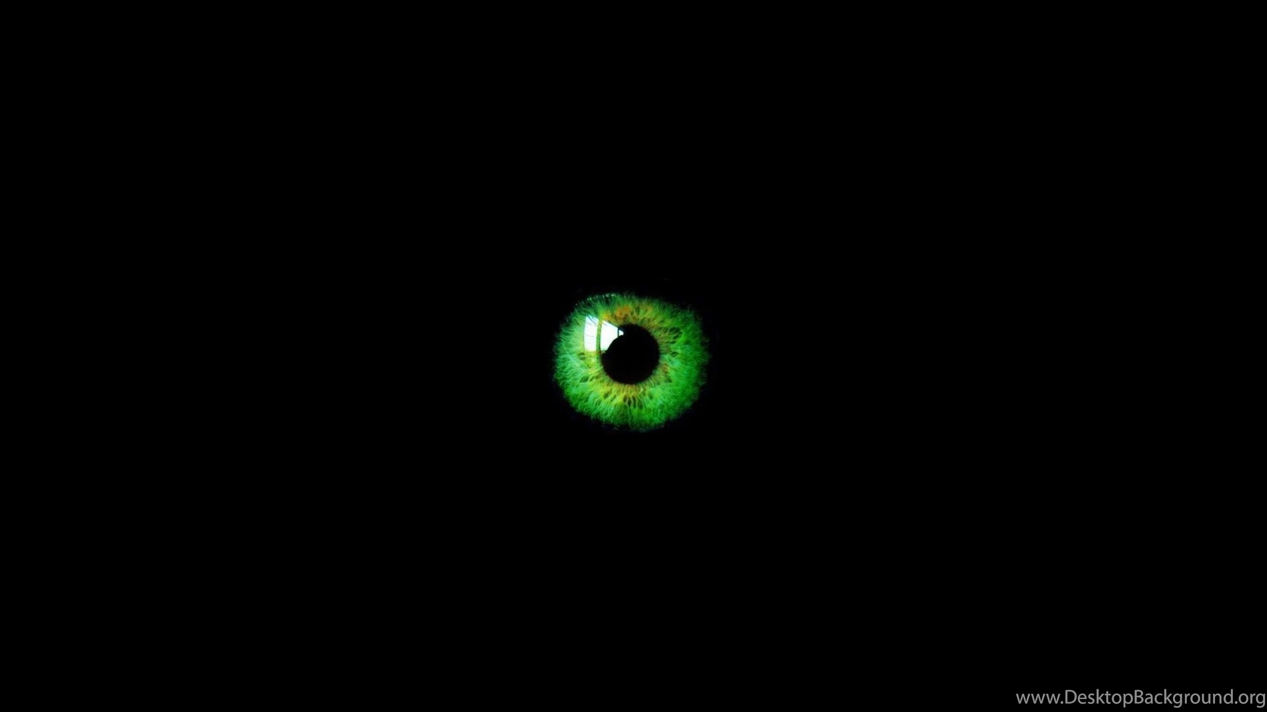 Dark Green Eyes Wallpapers