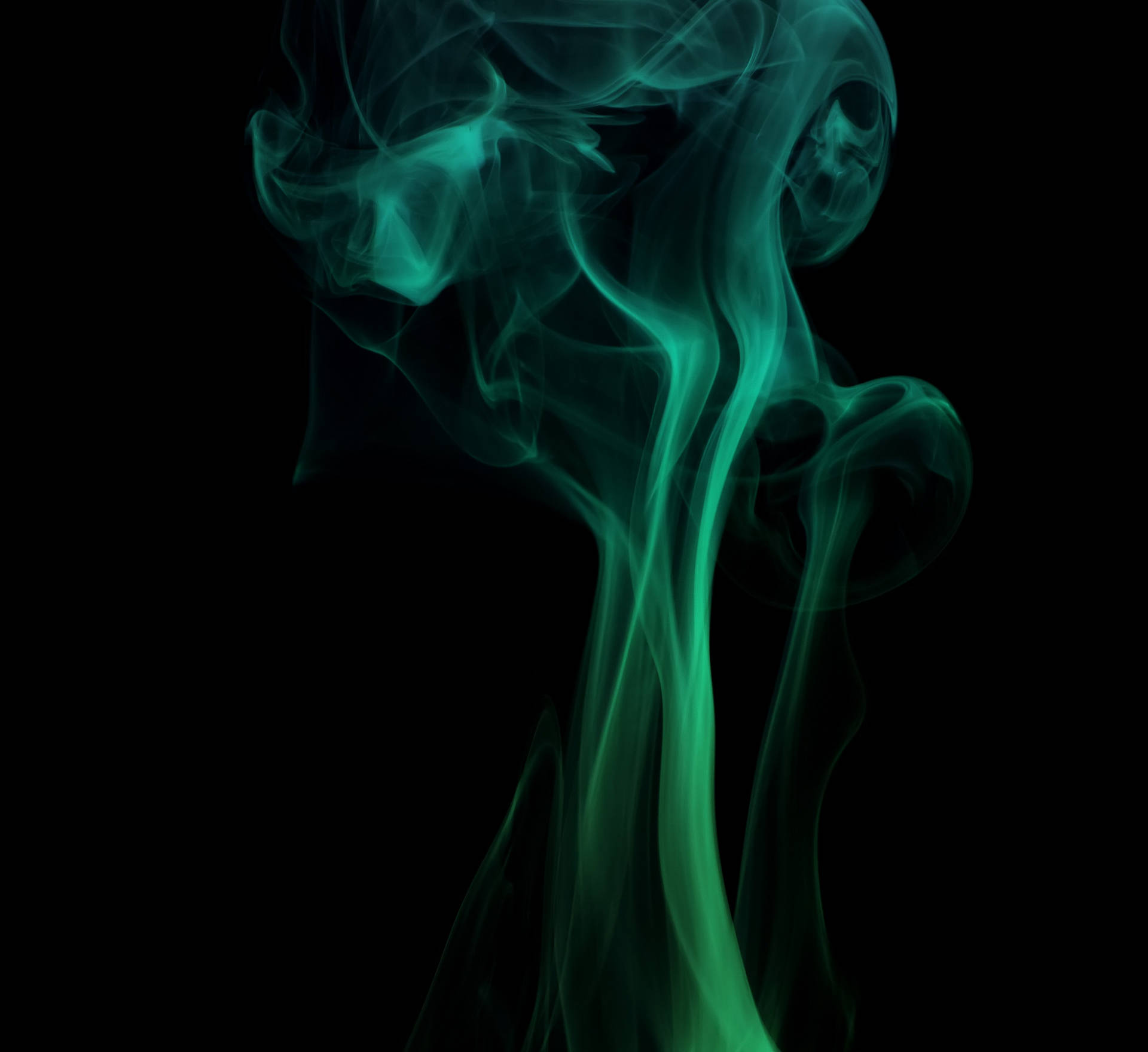 Dark Green Smoke Wallpapers