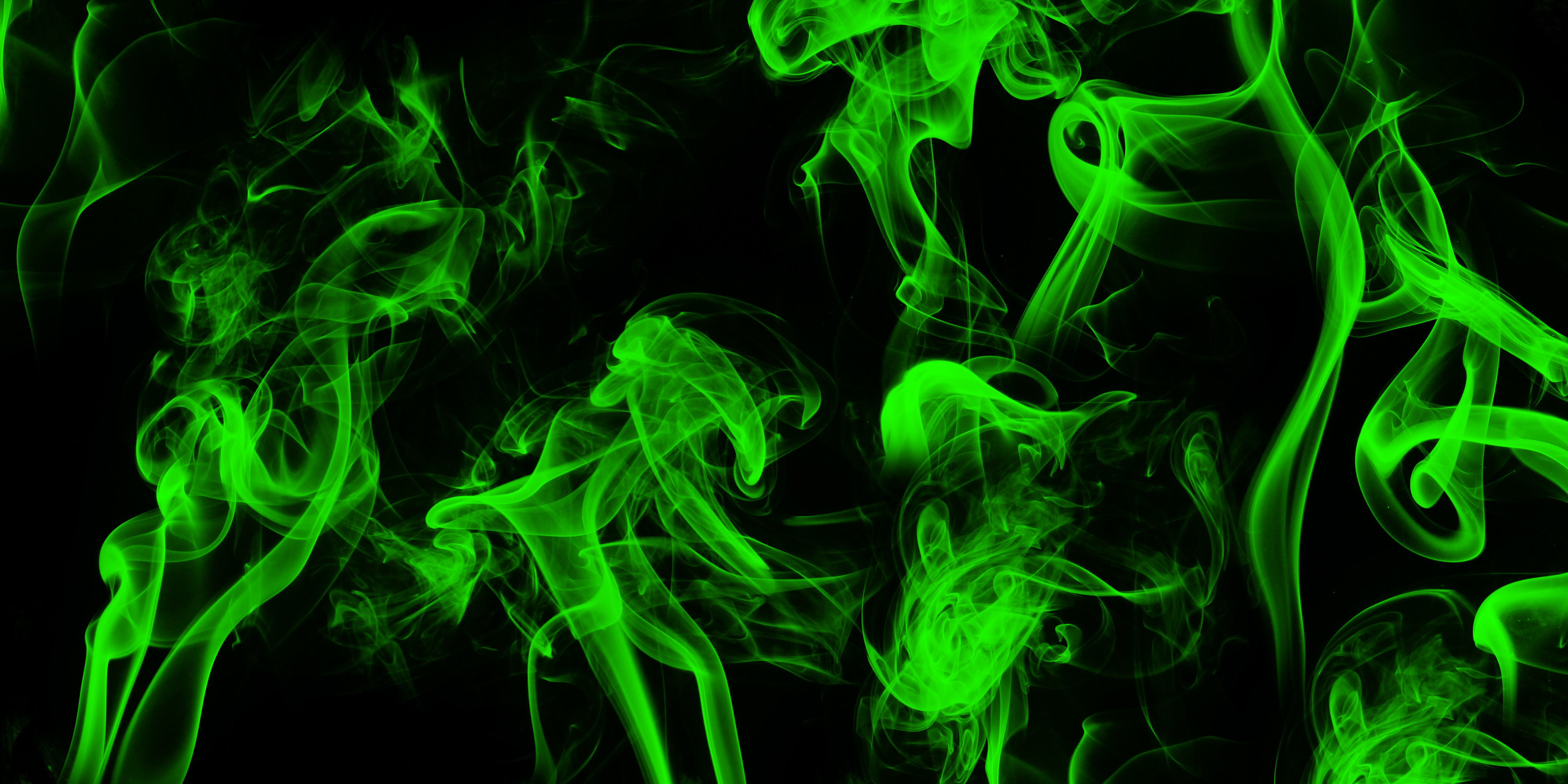 Dark Green Smoke Wallpapers