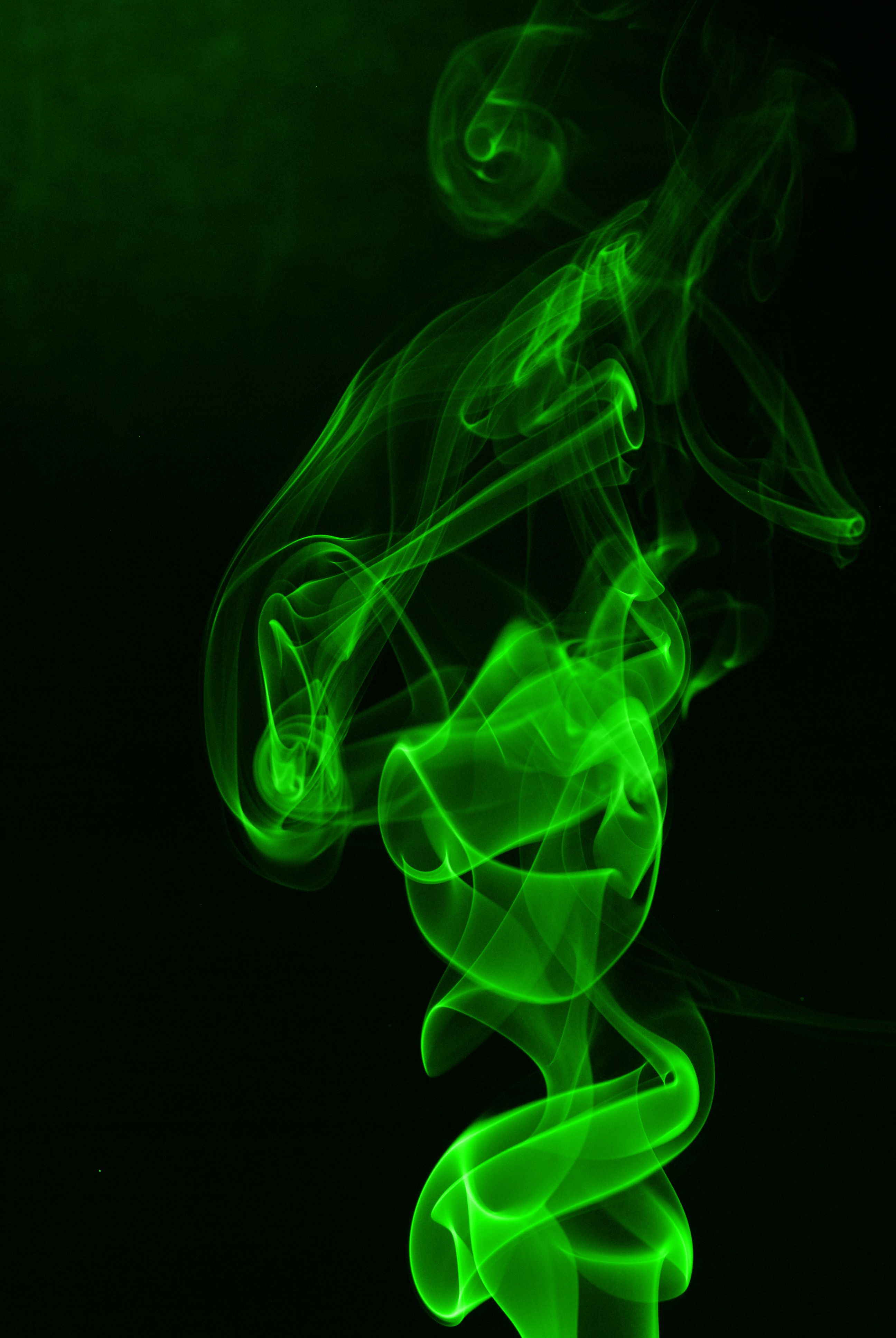 Dark Green Smoke Wallpapers