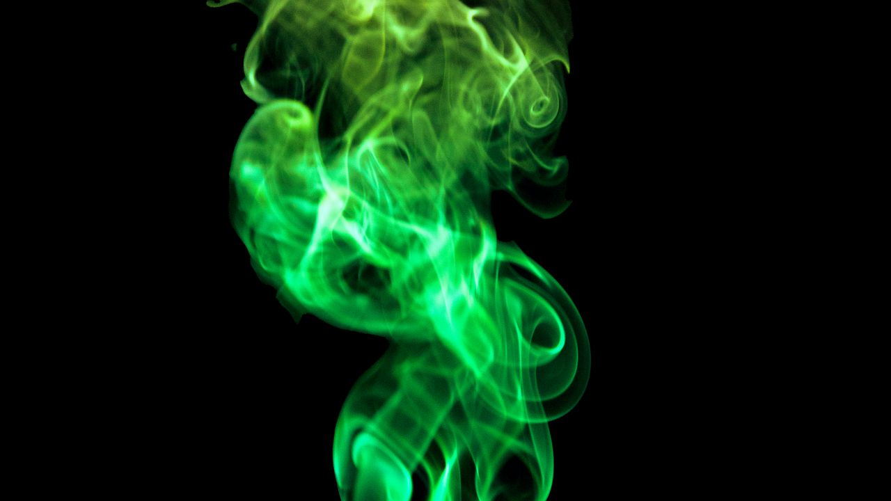 Dark Green Smoke Wallpapers