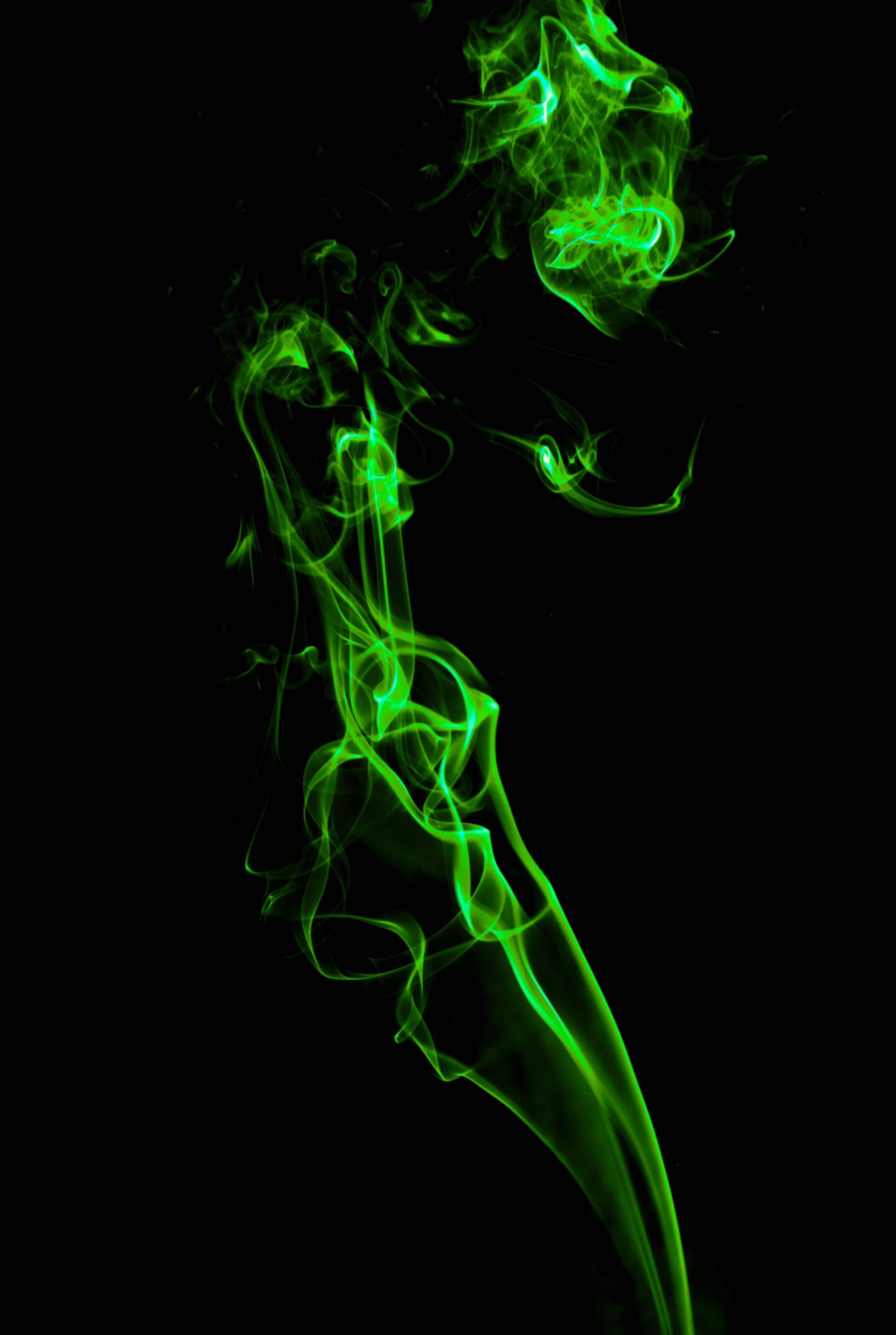 Dark Green Smoke Wallpapers