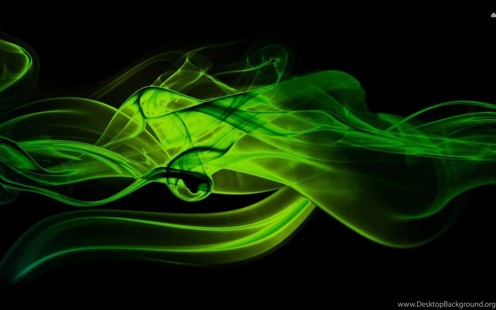 Dark Green Smoke Wallpapers