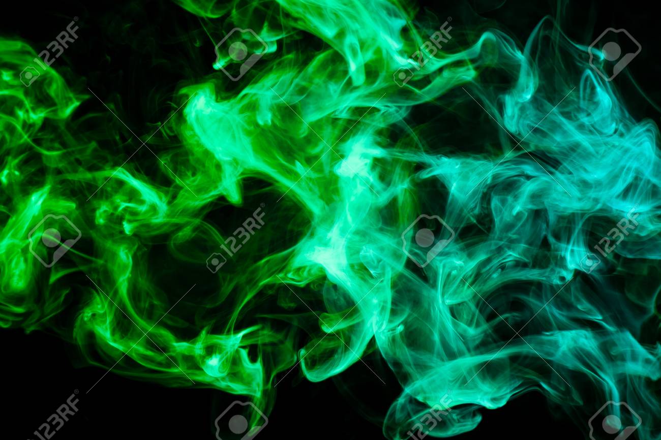 Dark Green Smoke Wallpapers