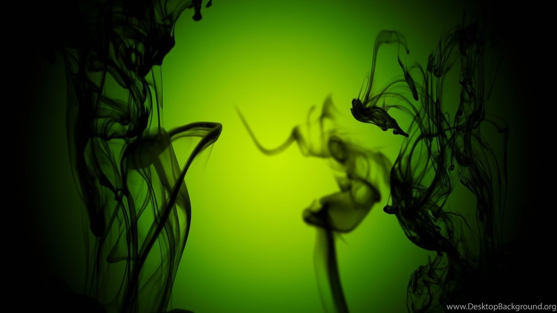 Dark Green Smoke Wallpapers