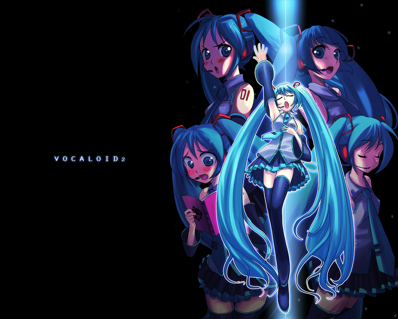 Dark Hatsune Miku Wallpapers