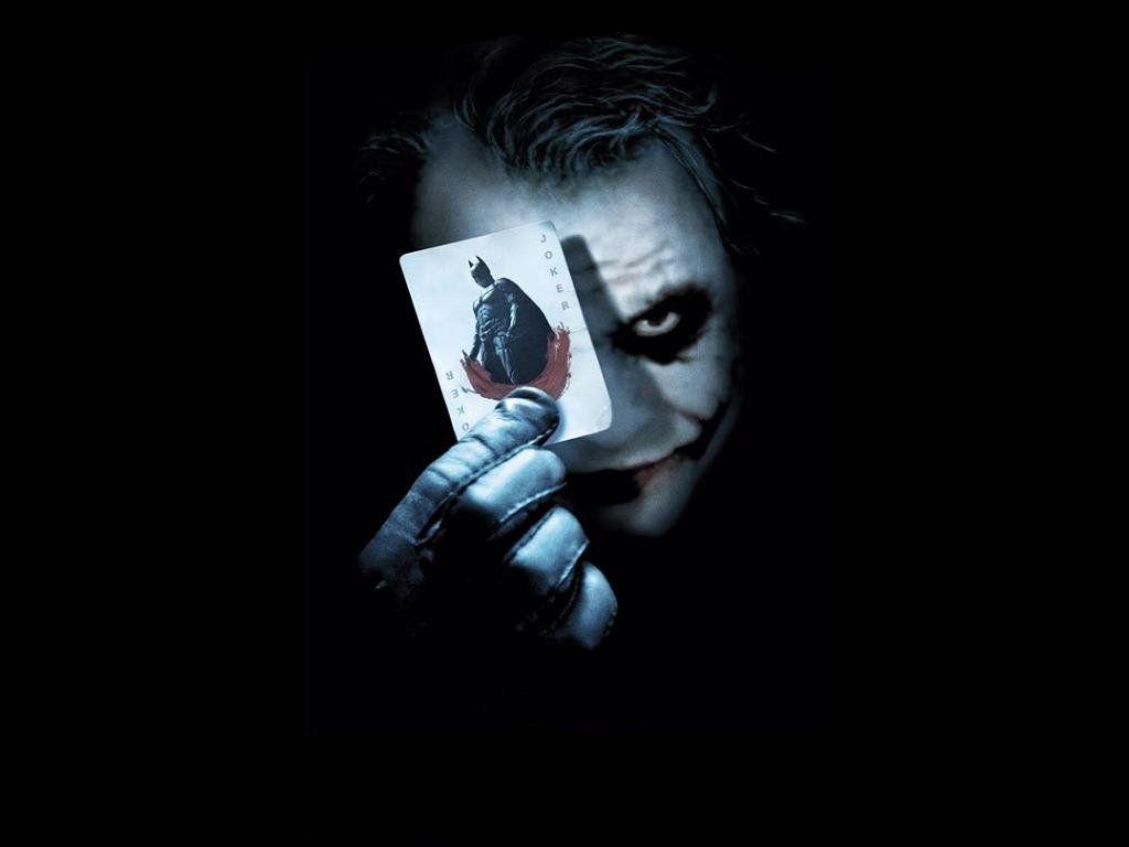 Dark Knight Joker Face Wallpapers