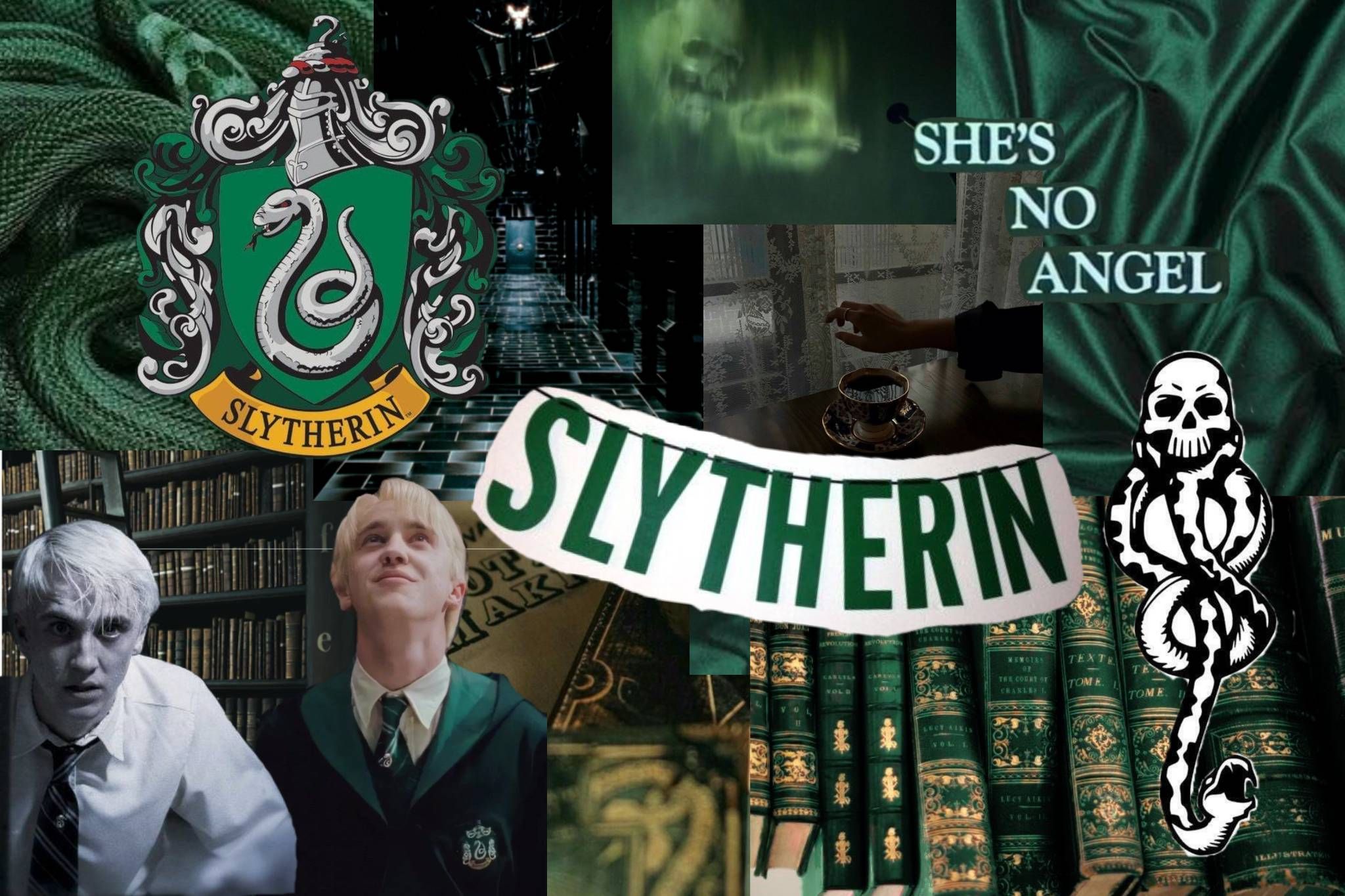 Dark Mark Slytherin Tablet Wallpapers